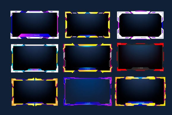 Download Twitch Stream Overlay Package - Overlay Collection
